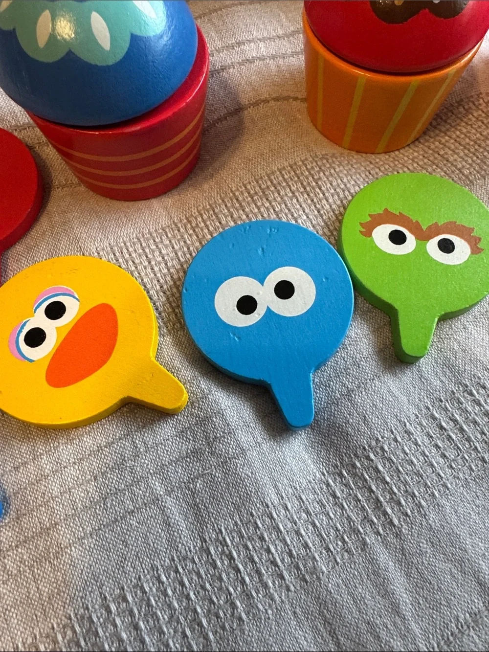 Sesame Street puzzle cupcakes